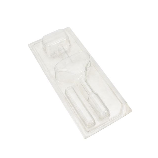 PET Vacuum Formed Medical Syringe Packaging Disposable Transparent
