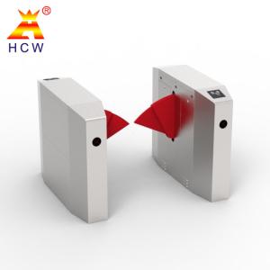 Quality LED Indicator Train Station Turnstile Security Wing Gates 600mm Channel Width wholesale