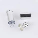Airless Plastic Silver Aluminum Slimline Lotion Pump Dispenser 10ml - 30ml