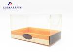 Clear PVC / PET Cover Custom Plastic Box Packaging Light Weignt Display Paper