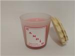 Home decor candle,scented glass candle with wooden lid