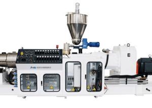 Quality Counter Conical 55kw Double Screw Extruder wholesale
