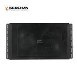 Compact Structure Open Frame LCD Screen Wall Mount Black Color Standard
