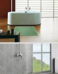 Bathroom non slip silicone shower mat Shower room non slip massage shower mat
