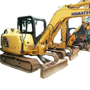 Quality komatsu mini crawler excavator PC56 Used digger KOMATSU PC56 Komatsu Excavator wholesale