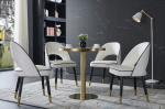 4 Seater Grey Chair With Wooden Leg