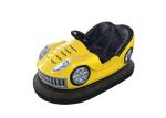 Unique Electric Bumper Cars Yellow Color Shopping Mall Use Easy Operation
