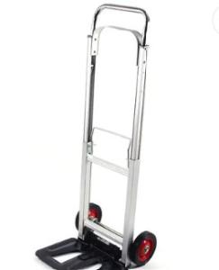 Quality 80KG Load Aluminum Hand Truck Folding Heavy Duty Hand Cart wholesale