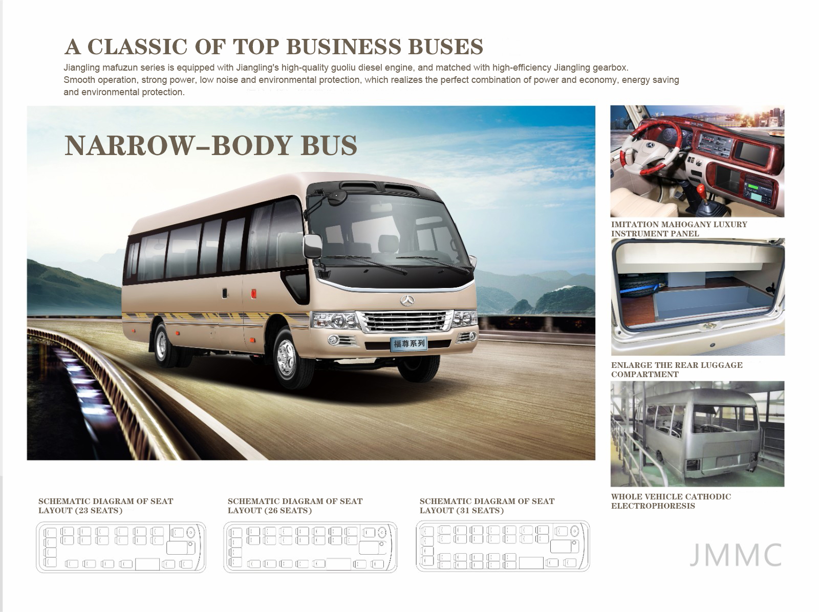 Small Passenger 24-31 Seats Toyo Ta Coaster 30 Seater Bus Diesel Manual Transmission