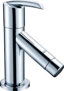 Quality Contemporary Deck Mounted Single Cold Water Taps / Single Lever Basin Faucets wholesale