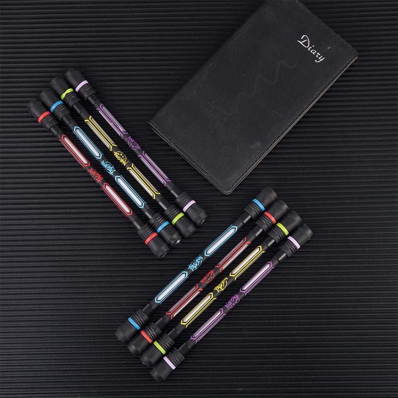 2022 Multi-Function Office Writing Pen Ballpoint Class Spinning Plastic Gift Refills