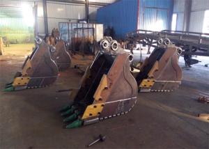 Quality 800mm Widthskid Steer Rock Bucket , Excavator Tilt Bucket Multi Function Customized wholesale