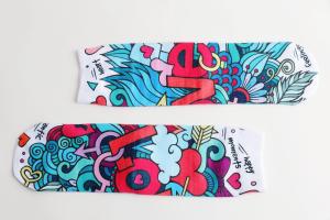 Quality Antibacterial Fabrics Custom Photo Print Socks 3D Printing wholesale