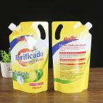 Gravnre Printed Spouted Pouch Bags For Liquid Products Customized Eco-Friendly