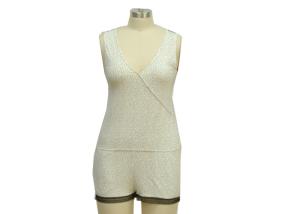 Quality Suspender Ladies Casual Jumpsuits Romper Suit Back And Bottom Laced wholesale