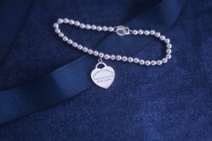 ODM Infinity Bead Love Sterling Silver Bracelet Bangle For Girlfriend