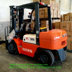 Quality Hydraulic System 1070mm 3.5 Ton Diesel Forklift Truck wholesale
