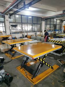 Quality Electric Presto Scissor Lift Table 1 Ton Hydraulic Low Profile Electric Lift Table wholesale