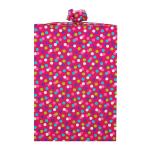 Christmas Holiday Design Colorful Plastic Gift Wrap Bags Jumbo / Giant / X Large