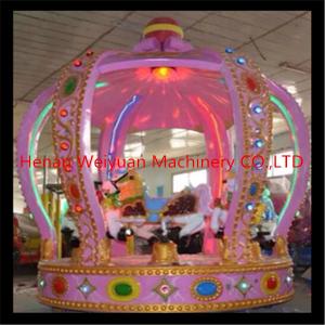 Quality indoor amusement ride 6 seats carousel horse sale wholesale