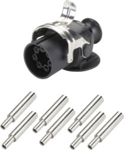 Quality Weatherproof European Trailer Light Plug Durable EBS Plastic Material wholesale