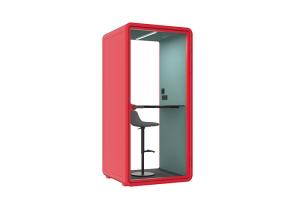 Quality Soundproof Pod Office Phone Booth Colorful Customized With PET Acoustic Felt Equipped wholesale