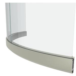 Quality U Channel Glass Balustrade For Balcony Aluminum Decking Railing wholesale