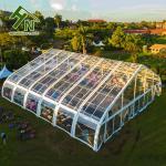 30x50m Arcum Canvas Party Tent Transparent PVC For Wedding Party