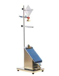 Quality AATCC42 Fabric Impact Penetration Tester with 610mm Cone Height 335x285x1080mm wholesale