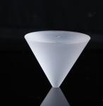 Customized Chemical Fused Quartz Glass Cone Without Surface Coating