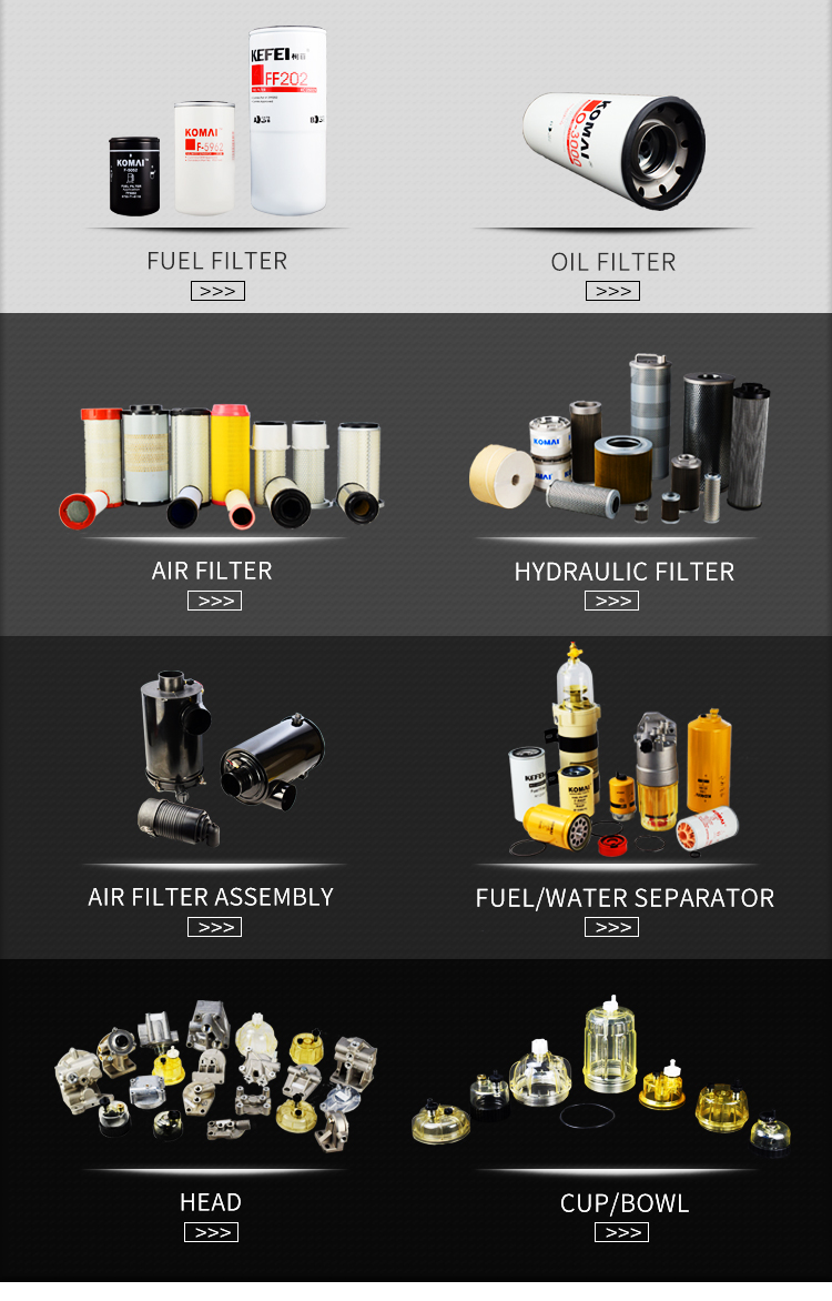 Anticorrosion Diesel Engine Oil Filters For Excavator SO3328 SP4264 1R0714 LF3328