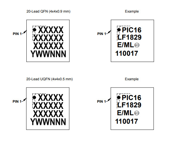 PIC16F1825T-I/ST PIC series Microcontroller IC Microchip FLASH 14-TSSOP