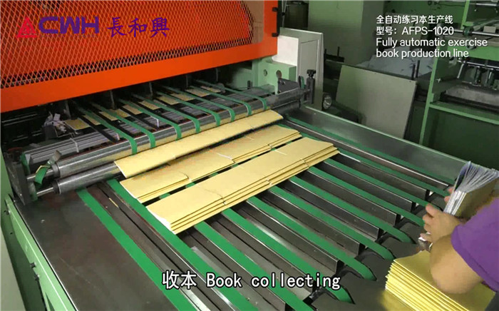 Student 300m/min Exercise Book Machine Wire Stitching
