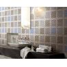Buy cheap Mosaic tile design recycled glass mosaic square pattern for wash room from wholesalers