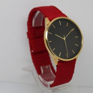 Quality Fashion watch ,Laides Wrist watch with Japan Movement Perlon Strap Classic Ultra-thin case Lady watch wholesale