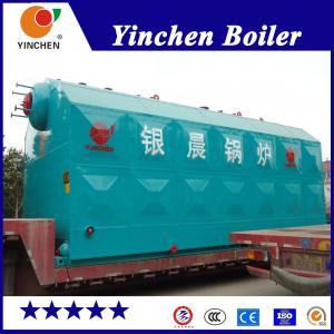 Quality Double Drum Sawdust Fired Boilers Biomass Steam Generator Green And Saving Cost wholesale