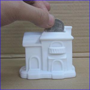 Quality DIY Ferrite House / Vinyl White House mold / DIY platform toys / Paint Your Mind House wholesale