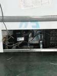Commercial double-door upright glass beverage display freezer