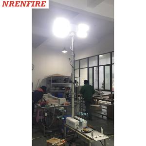 Quality 3.5m roof mount mast tower light/ 2.5m pneumatic telescopic mast tower light/ LED light tower/ robot light tower wholesale