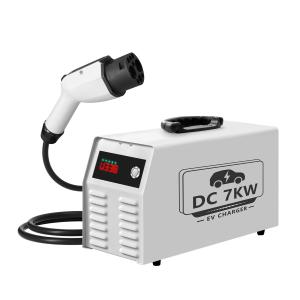 Quality 7KW DC EV Charging Station for Portable Electric Car Charger GBT Fast Portable wholesale
