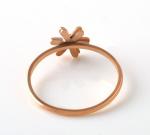 Small Daisy Decorative Ring Women Fashion Stainless Steel Jewelry