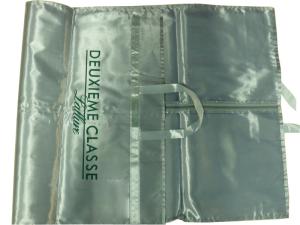 Quality Eco-friendly Udex Grey Satin Suit Bag, Garment Dress Bags With Ribbon Handle 100cm*60cm wholesale