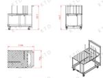 Laser Mark Automatic Industrial Loading Trolley Unloading Trolley