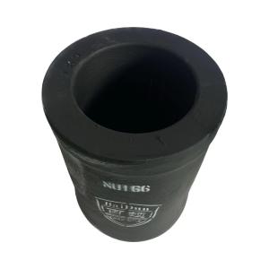 Quality Cylindrical Induction Furnace Crucible Energy Saving Carborundum Large Graphite Crucible wholesale