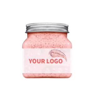 Quality Organic Exfolianting Sea Salt Body Scrub For Custom Logo Smoother And Lighter Skin wholesale