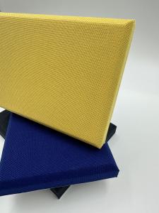 Quality Lightweight Fabric Acoustic Panel Eco friendly Fire Retardant B1 wholesale