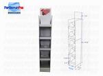 Floor Merchandise Display Shelves POP Up Print Bespoke Increasing Sales