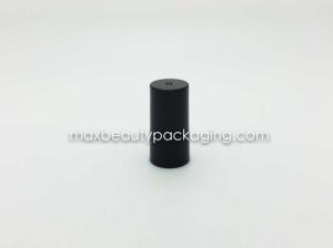 Quality N1004D nail polish cap nail polish packaging plastic cap shiny black round cap uv coating available flat brush wholesale