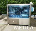 Pesticides Bottling Production Line Liquid Filling Capping And Labeling Machine