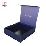 Personalized Gift Hair Extensions Packaging Box Golden Color Printing